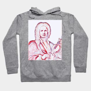 Antonio Vivaldi Portrait | Antonio Vivaldi Artwork | Line Art Hoodie